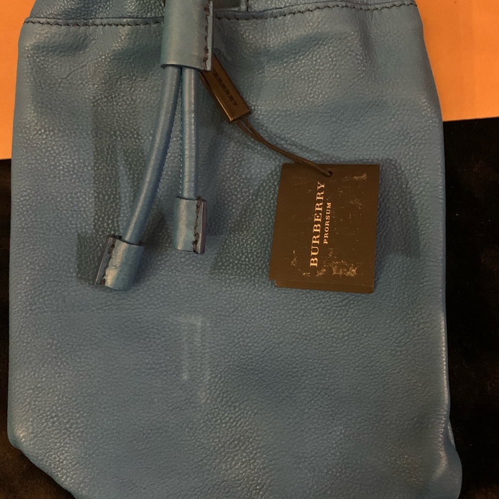Burberry‎ Prorsum Authentic NWT Electric blue bag - Picture 6 of 8
